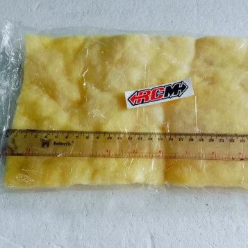 HRGA PER 5 BIJI GLASSWOL GASWOOL GLASWOOL GASBUL GASWUL GLASWOL KUNING UK 24.1CM TIPIS LOKAL