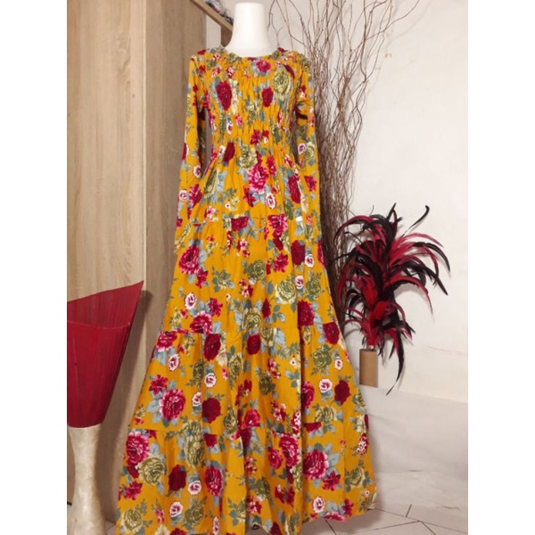 GAMIS SMOKE KERUT DADA