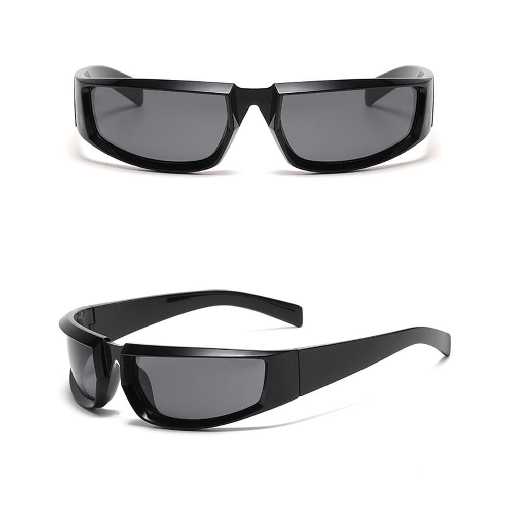 PINEAPPLE Y2k Kacamata Hitam Fashion Bersepeda Olahraga Punk Goggles