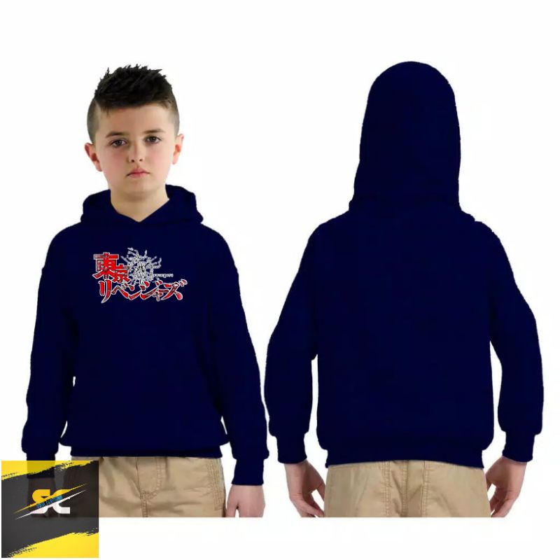 SWEATER HOODIE ANAK LOGO ANIME TOKYO REVENGERS TOUMAN TOKYO MANJI