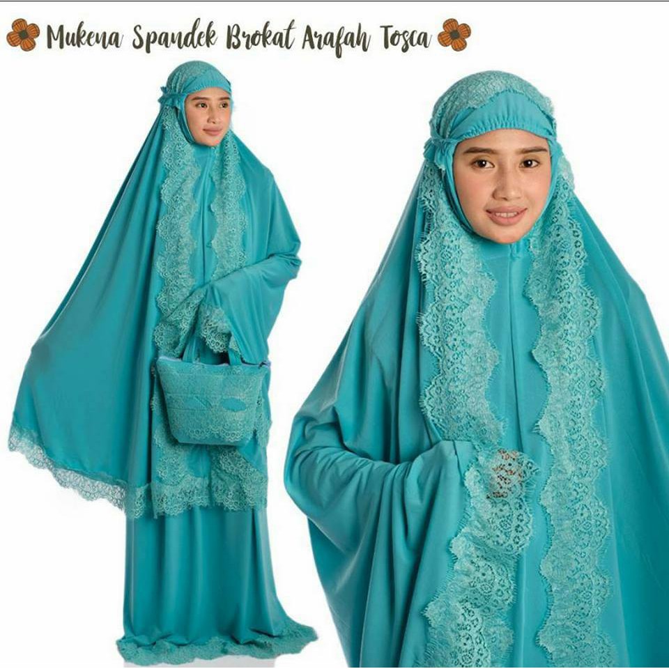 Mukena Dewasa Spandek  Brukat Arafah