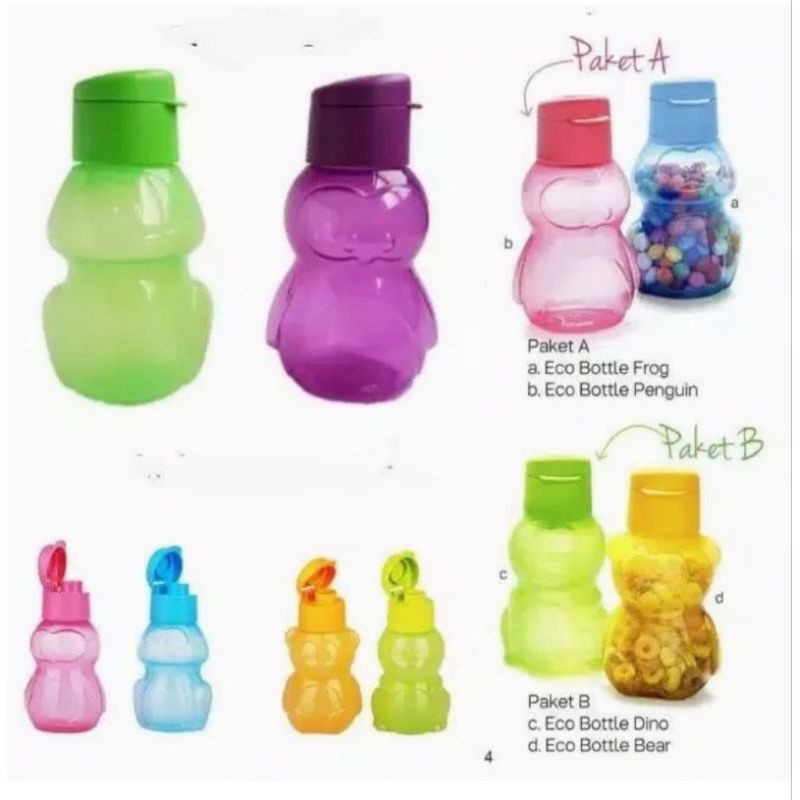 

PROMO Tupperware Eco Kids 350ml 2pcs Botol minum anak