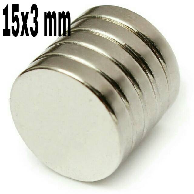 Magnet 15 x 3 mm Neodymium Super Kuat