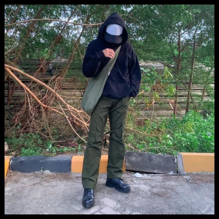 Bag Canvas - Tsuno Bag / Tas Kanvas - Canvas Sling Bag / Shoulder Bag