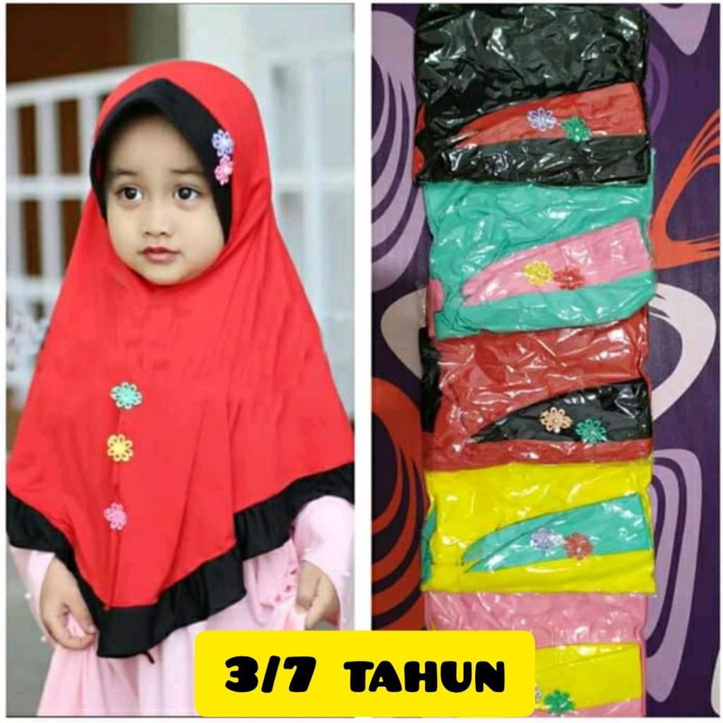 Jual Jilbab Anak Tk Kombinasi/Jilbab Bayi Lucu /KerudungAnakPerempuan