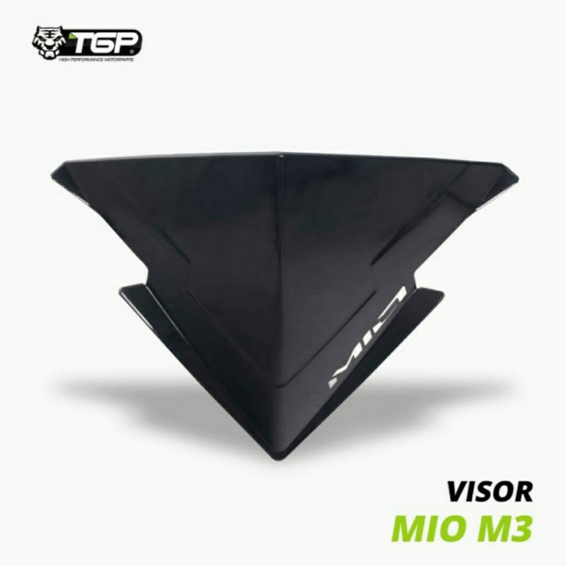 Visor Motor Yamaha M3 - Mio Z Cover Tutup Mika Mio M3 Warna Hitam