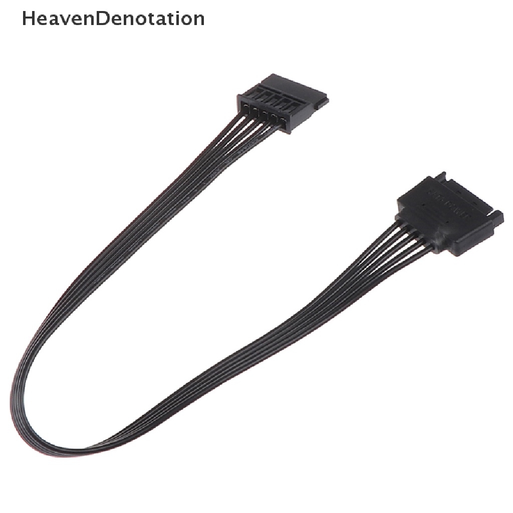 Kabel Power Supply Hdd Ssd Sata 15pin Male To Female Panjang 30cm