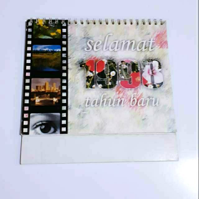 Tahun 1998 Koleksi Kalender Meja Jadul