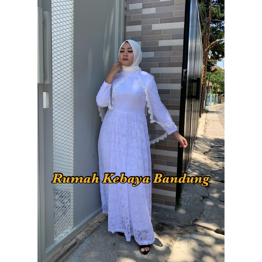 ALAMANDA DRESS ORI MERK SHAKIRA RUMAH KEBAYA BANDUNG RUMAH SONGKET BANDUNG