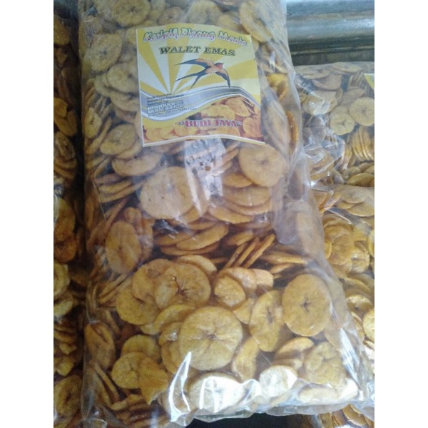 [250 gram] kripik pisang bulat