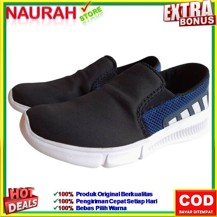 ✨ FLASH SALE ✔️ SEPATU PRIA ORIGINAL ANDO MAXTOR SLIP ON CASUAL SPORTY PREMIUM LIMITED EDITION AWET SOL KUAT ANTI SLIP NYAMAN EMPUK