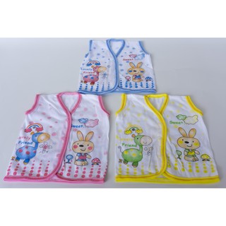 3Pcs Baju Bayi tanpa lengan newborn baju kuntung yukensi 3Pcs Baju Bayi tanpa lengan newborn baju kuntung yukensi