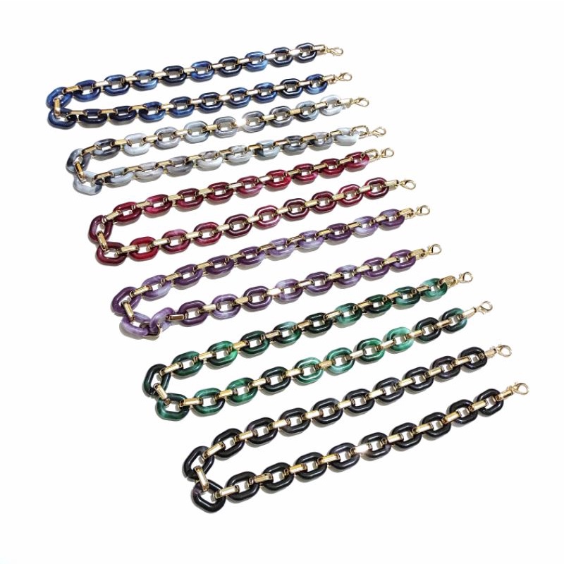 Kalung Masker Strap Mask Ayu Tingting Marmer Anti Karat Premium Marble Acrilic Chain Rantai Akrilik