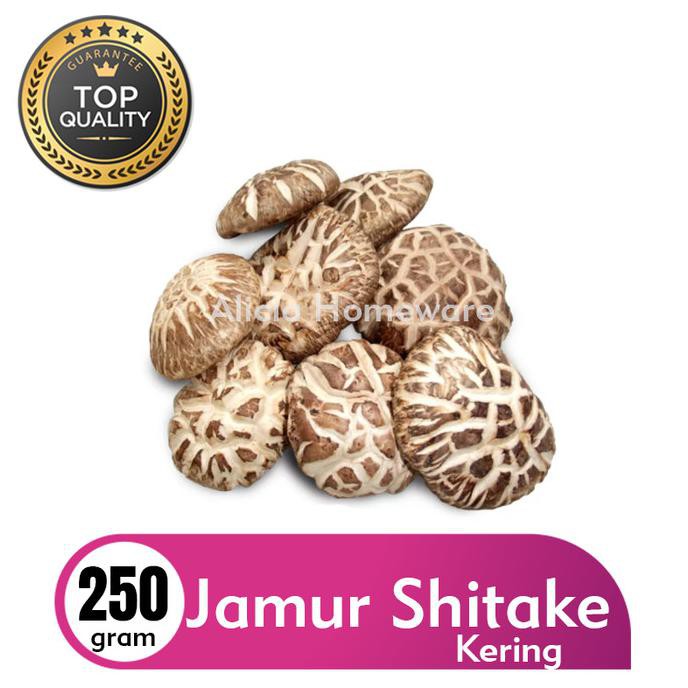 

TERMURAH Jamur Shitake Kering 250gr Kode 243