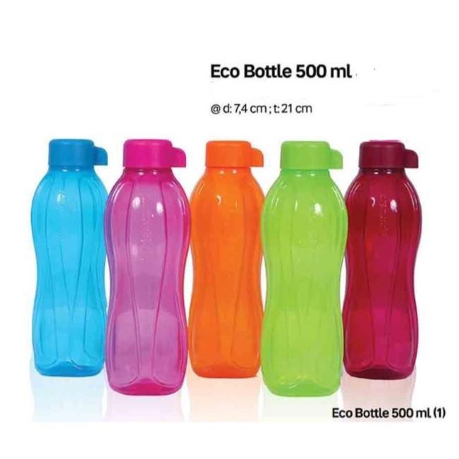 [ 100% PRODUK ASLI Tupperware Eco Bottle 500ml tutup ulir (1) botol minum [A07] TERMURAH