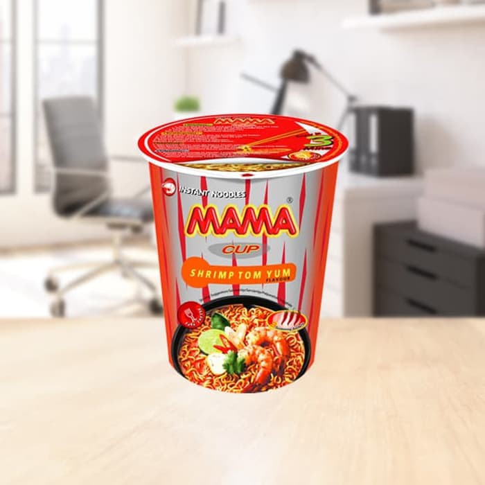 MAMA Cup Noodle Shrimp Tom Yum Flavour 60gr Made in Thailand