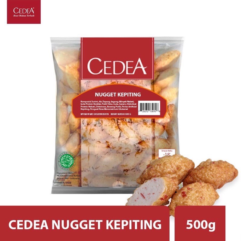 

Cedea Nugget Kepiting (Nugget Crab) 500gr