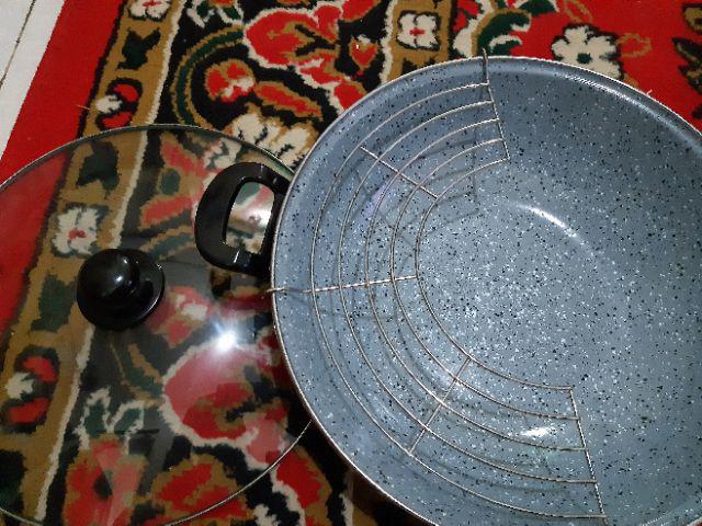 Wajan Maspion Deepwok Pornito Porcelain Granito 33cm Kode Hip