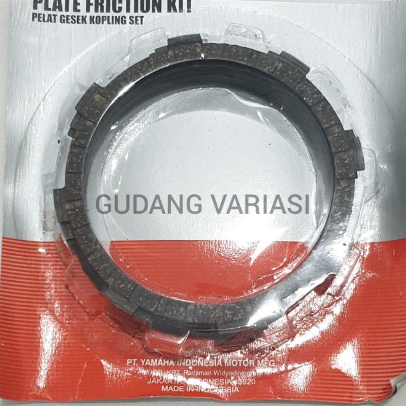 Plat Kampas Kopling yamaha RX king plate friction 3KA 1 Set 6 pcs original