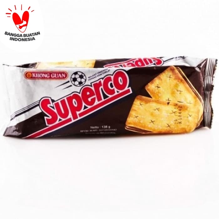 

54eh Khong Guan Superco Chocolate 138Gr 60Jh