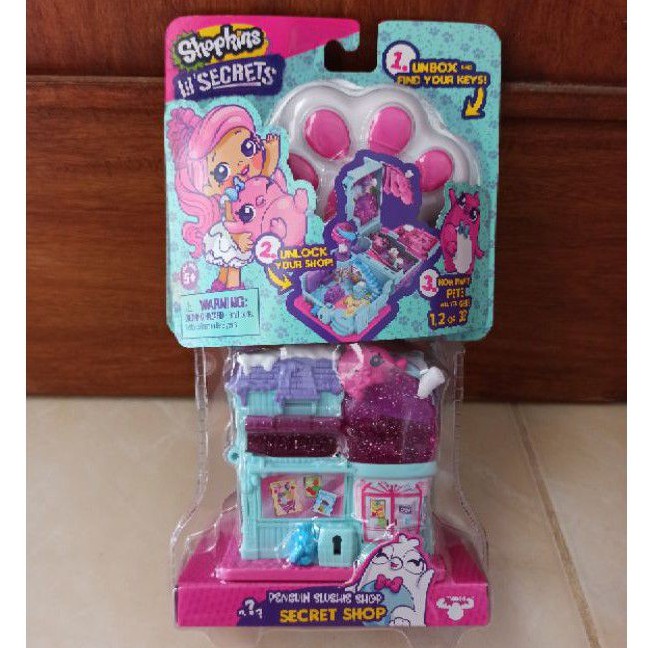 Shopkins Lil Secrets Secret Shop Penguin Slushie Shop
