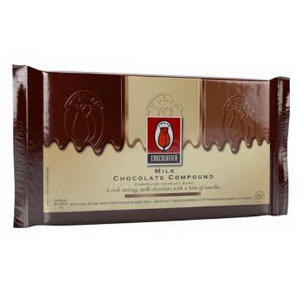 

Tulip Milk compound chocolate. 1 kg blok