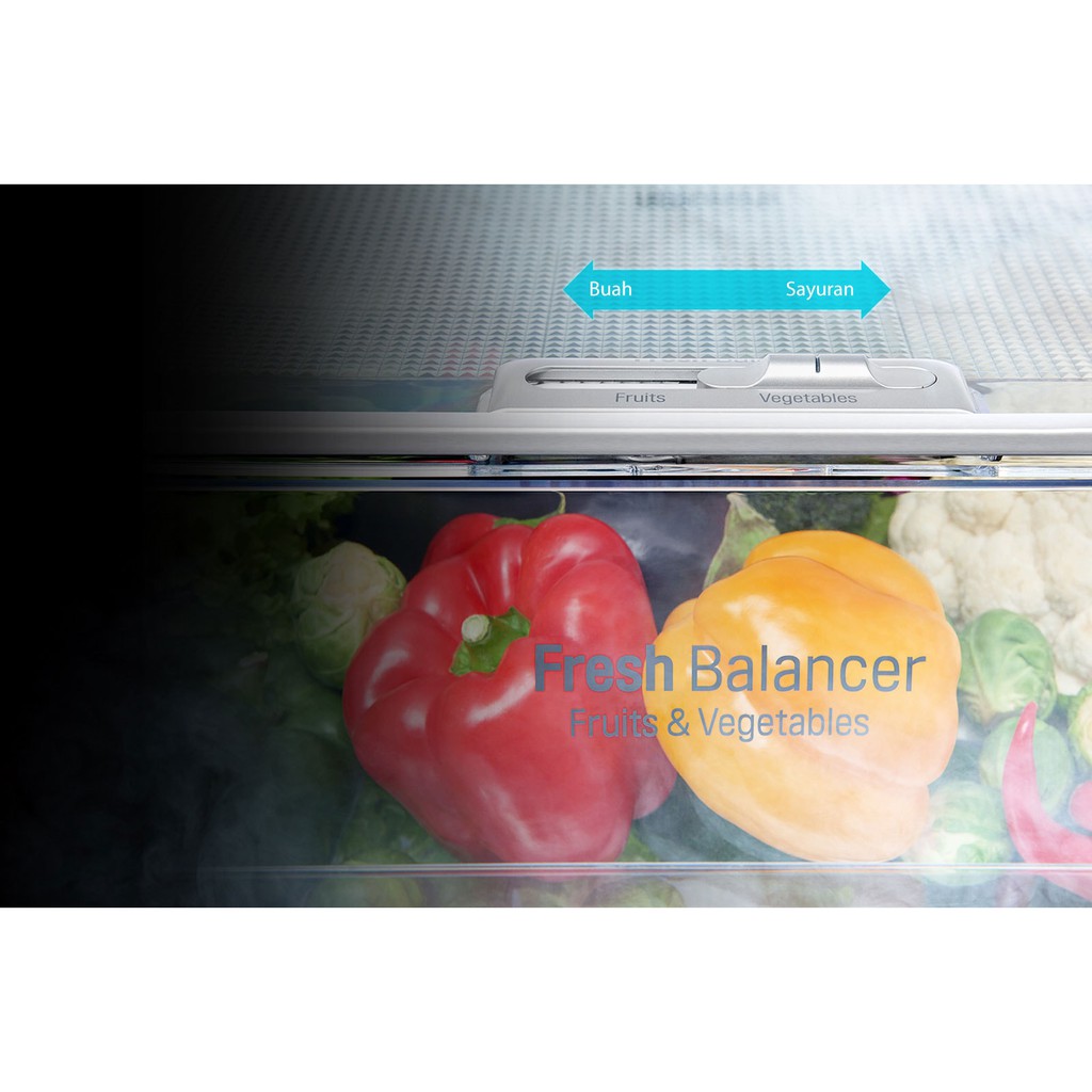 LG Kulkas GC-X247CKAV Side-by-Side InstaView (624 L) Inverter + Wifi