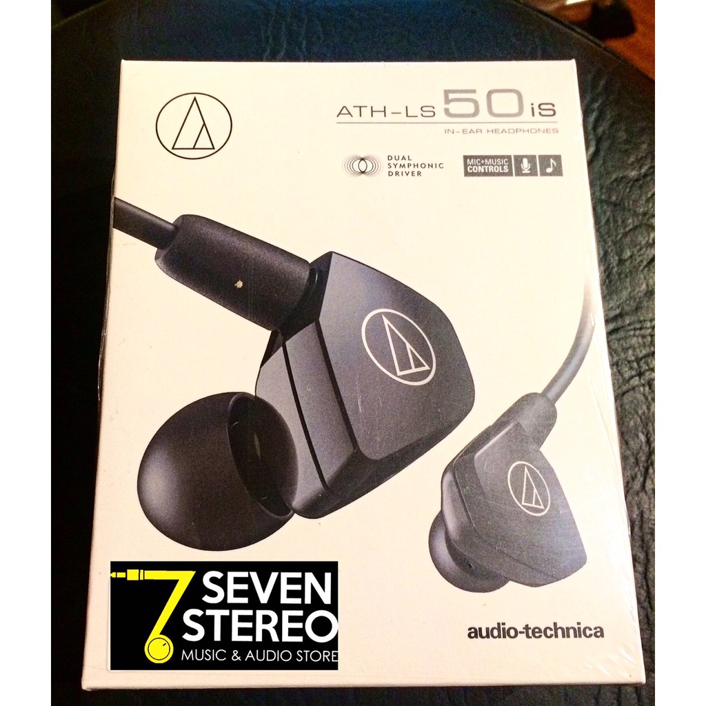Audio Technica ATH-LS50iS In Ear With In Line Mic &amp; Control