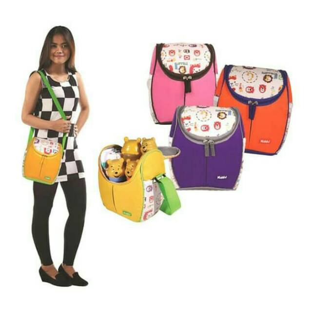 KIDDY COOLER BAG / LUNCH BOX BAG MOTIF ONDE