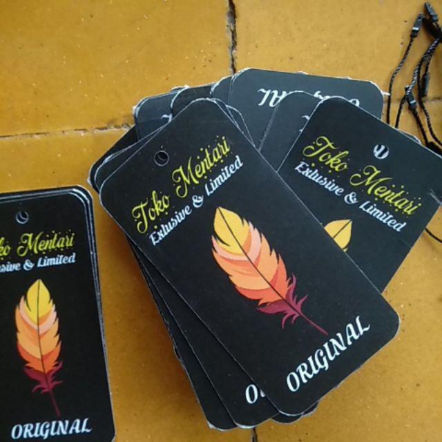 [500 Pcs] Tali Hangtag Benang Putih Ekslussif