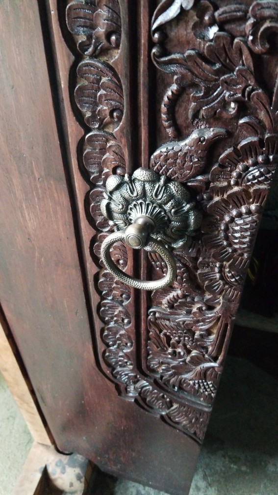 Handle Pintu Gebyok 15 - Handle Kuningan Antik