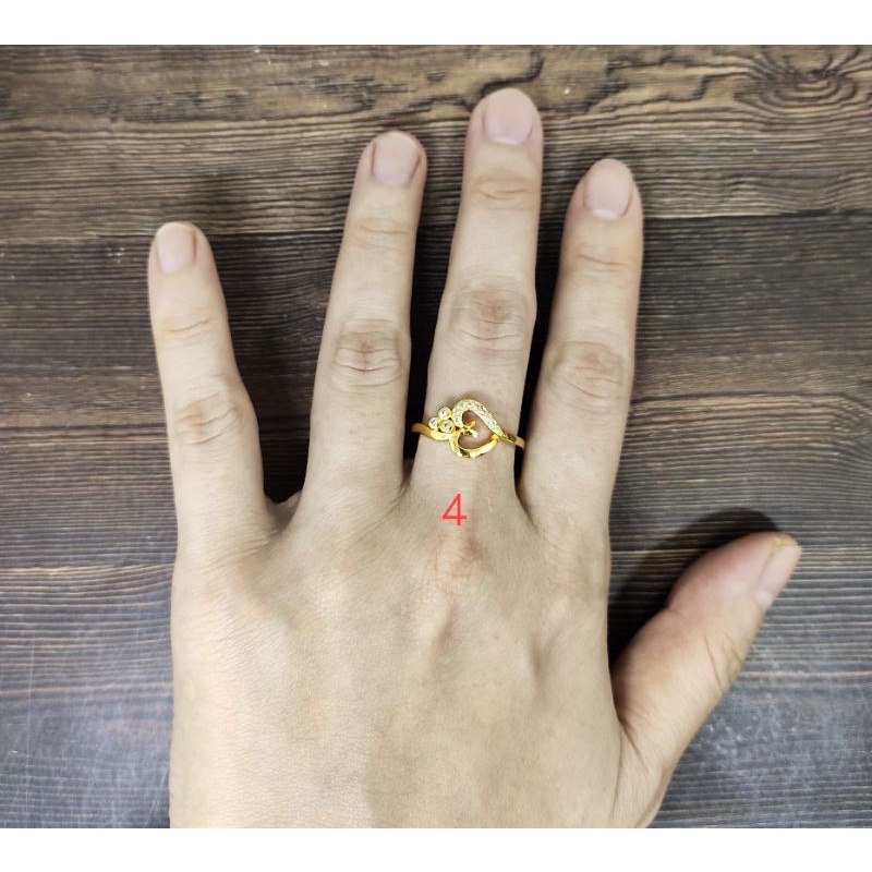 Fifi Fashion cincin fashion model perhiasan lapis 19# C07