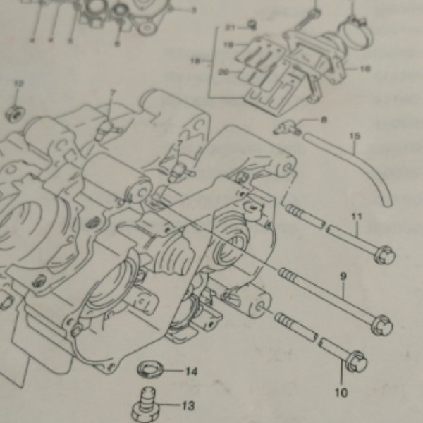 baut as mesin sunduk set satria 2 tak lumba hiu malaysia ori sgp