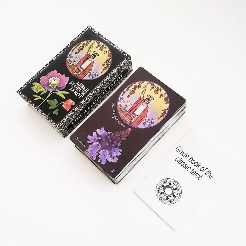 Liber Florum Tarot 12x7cm include guide paper