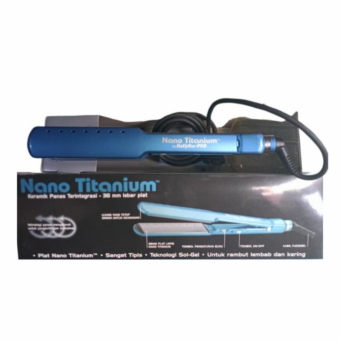 Catok / Catokan Rambut BABYLISS PRO Nano Titanium