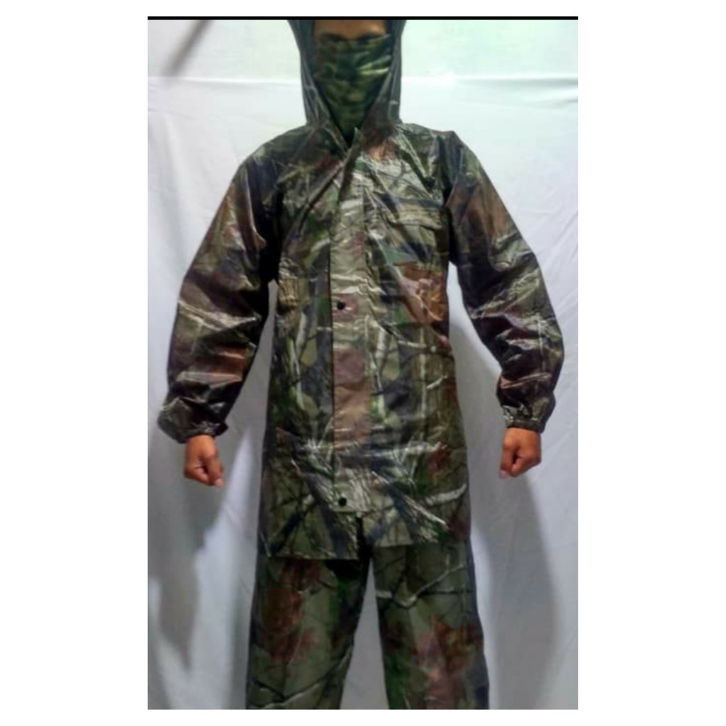 JAS HUJAN LORENG CAMO - JAS HUJAN LORENG MALVINAS