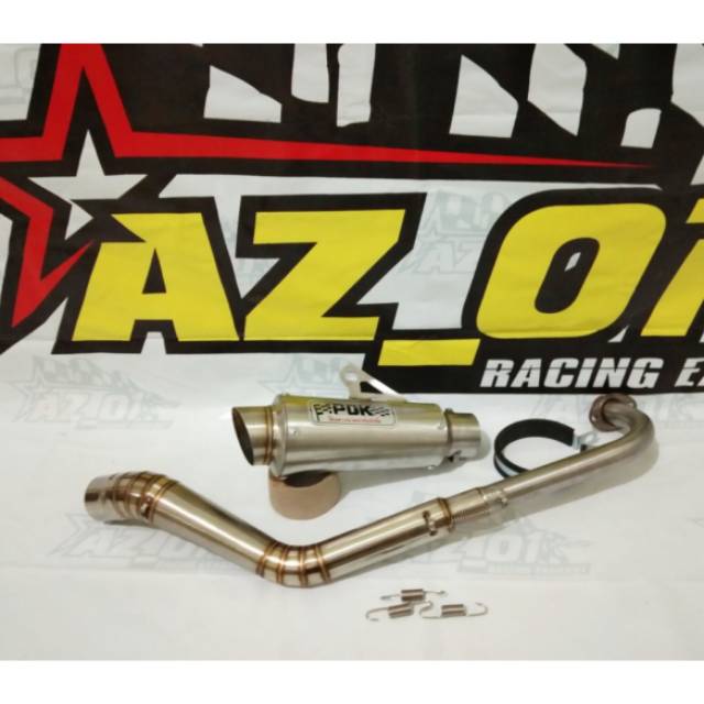 Knalpot pdk jupiter z vega shogun grand kharisma supra x supra 125 blade revo knalpot pdk kolong
