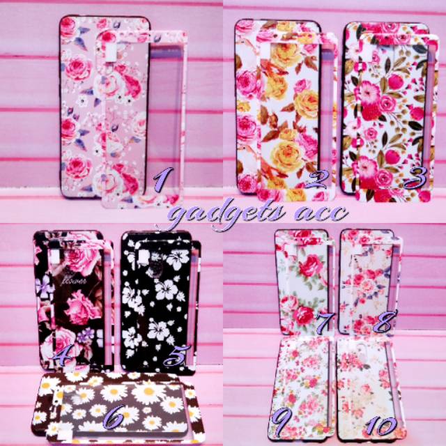 Case Flower + TG for Xiaomi Redmi 5