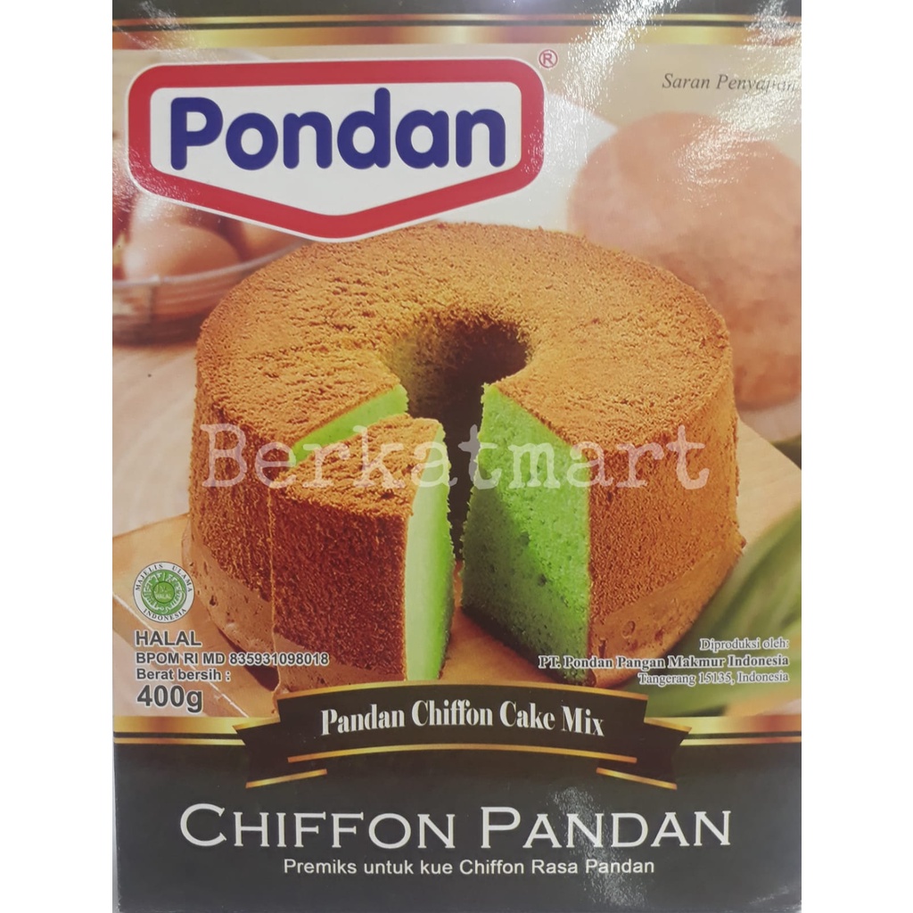 

Pondan Chiffon Pandan 400gr