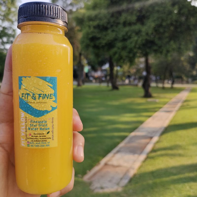 

Fit Yellow - Fit&Fine Cold Pressed Juice (250ml)