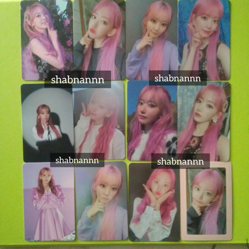 PHOTOCARD AR MIYAWAKI SAKURA IZONE ONE REELER PINKKURA
