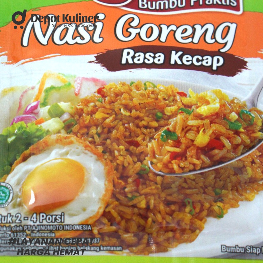 3 Pcs Sajiku Bumbu Nasi Goreng Rasa Kecap 20GR Penyedap Rasa Praktis