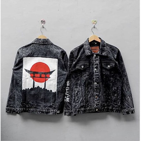 Jaket Denim Japan THE SKY