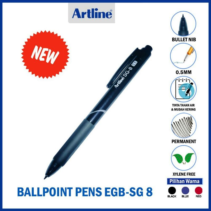 

Artline Bulpoin SG-8850 / Pak isi 12