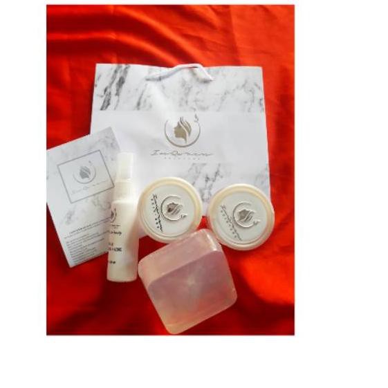 BEST SELLER PEMUTIH SKINCARE IM QWEEN SKIN CARE ACNE  - PAKET LENGKAP ACNE JERAWAT = IMQWEEN PROMO