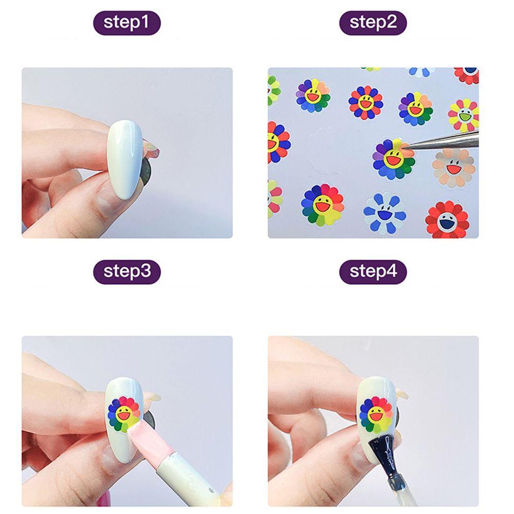 Agustina Kartun Stiker Kuku Gadis Lucu Cinnamoroll Anjing DIY Nail Decals