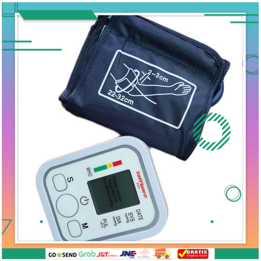 (BISA COD) FTIHSHPOmicron Pengukur Tekanan Darah Sphygmomanometer with Voice - B869