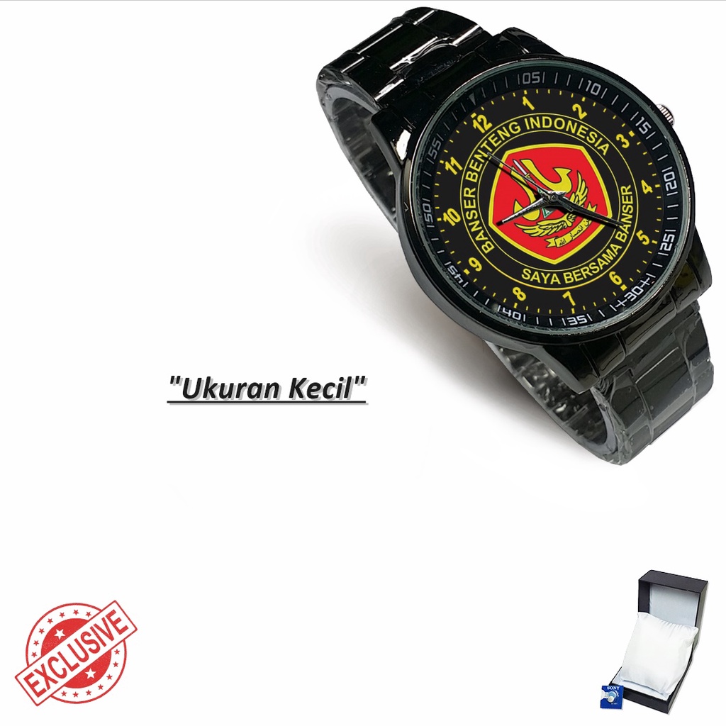 Jam Tangan Rantai Couple BANSER BENTENG INDONESIA - 1 (Awesome)