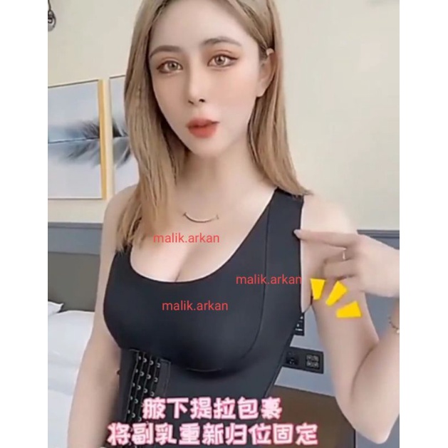 Korset Pelangsing Wanita Model Tengtop Tanktop Body Shaper Pasca Melahirkan