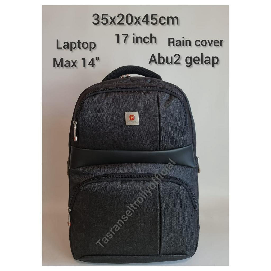 Tas Ransel Laptop Polo Interclub 17&quot; 100%original.